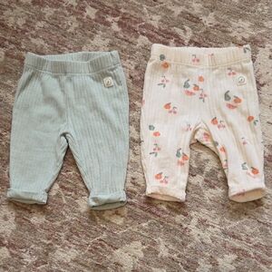 Carter's Organic Ribbed Baby Top in Light Green